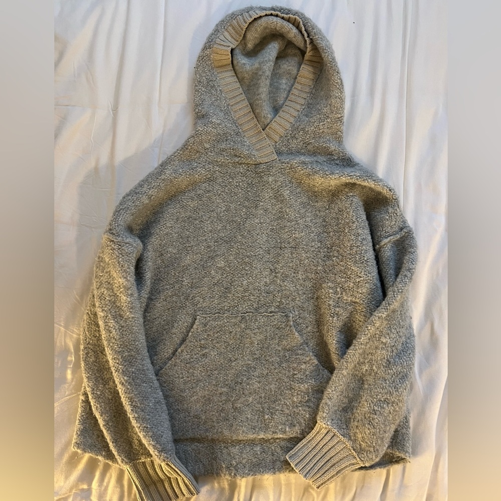 Free People Knit Hoodie, size XS